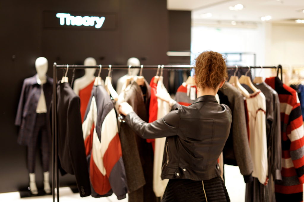 shopping, shooting, paris, galeries lafayette, theory, tendance, mode, fashion, blogger