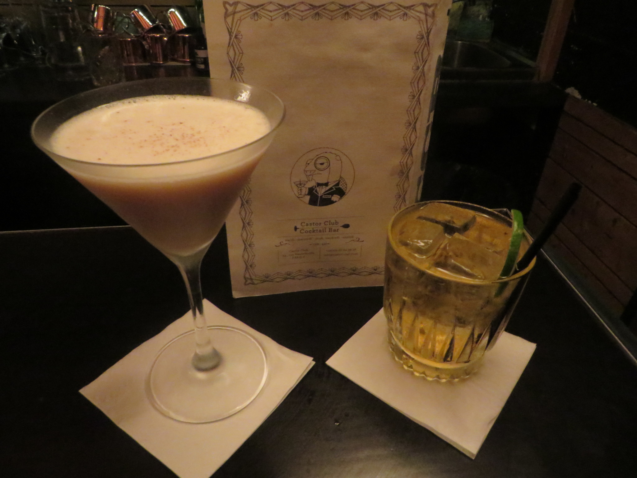 Castor Club, le bar à cocktails du quartier de Saint Michel