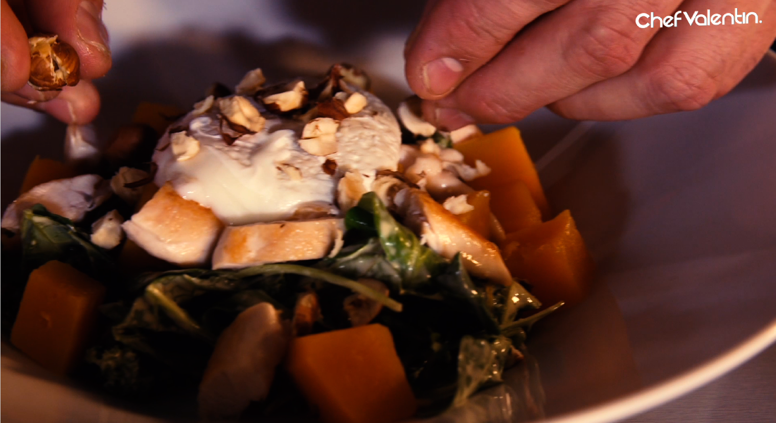 Une salade de kale et de saison… Automnale !