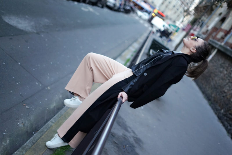 pantalon, bandes contrastantes, missguided, look, style, blogueur, monsieurmada.me, influenceur, femme, lestendancesdelilou