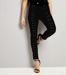 parisian-black-lattice-front-skinny-jeans-
