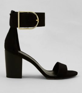 black-suede-buckle-strap-heels