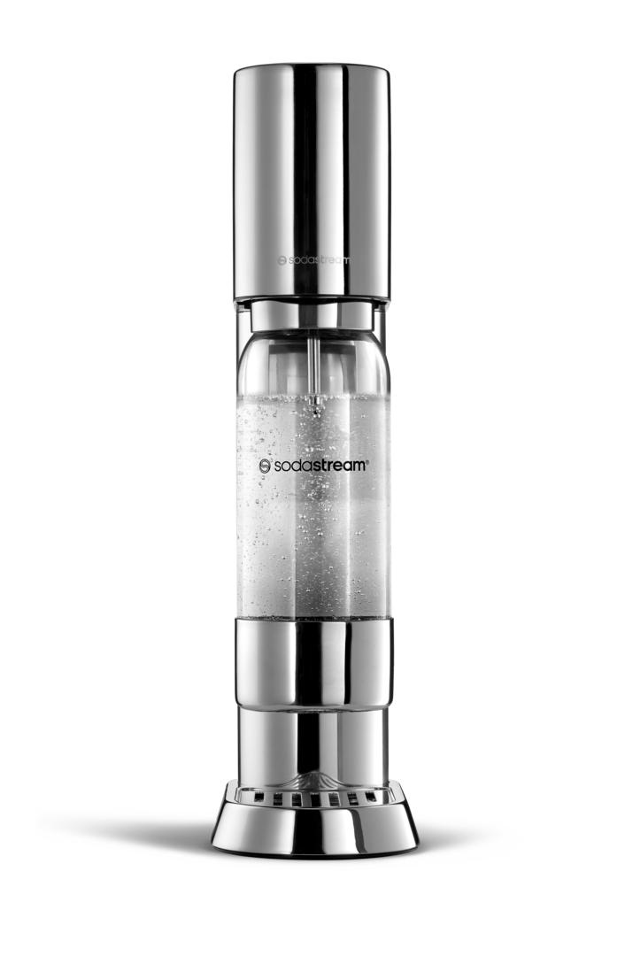 La version chrome du SodaStream ensō révèle tout l’éclat de son design japonais intemporel