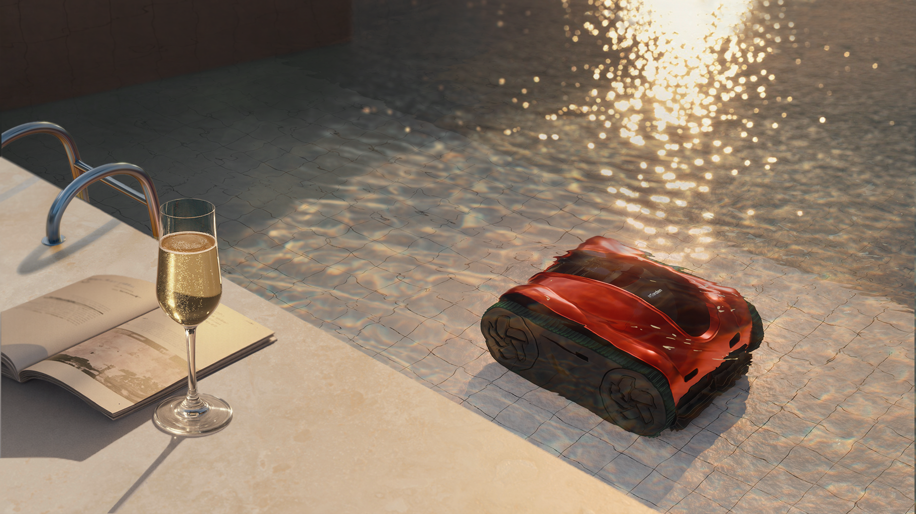 iGarden K Pro 120 : le futur du nettoyage de piscine