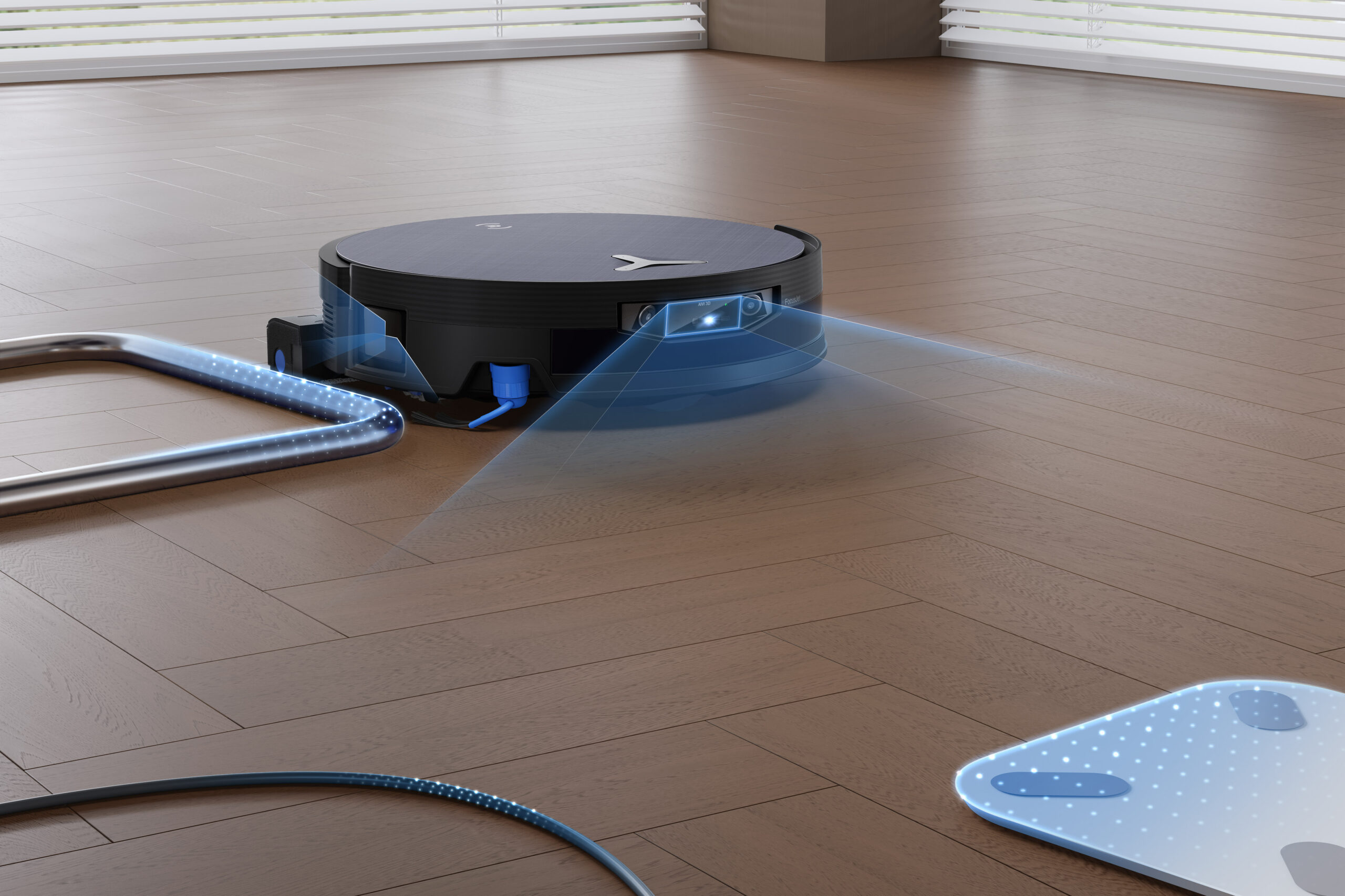 Détection des obstacles par le DEEBOT X12 Ecovacs