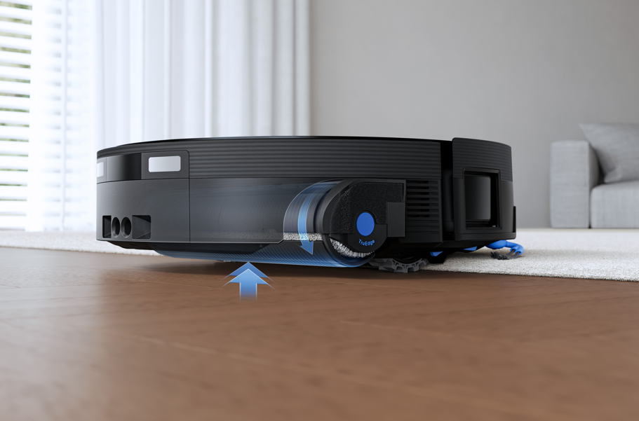 Rétractation du rouleau du DEEBOT X12