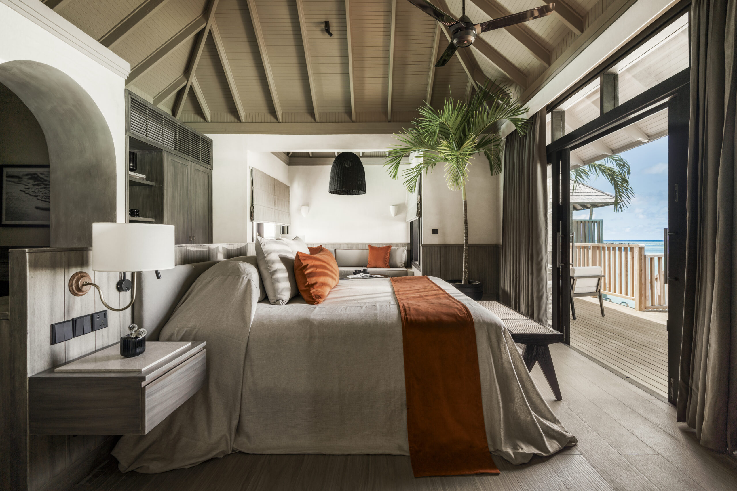 Chambre hôtel Maldives