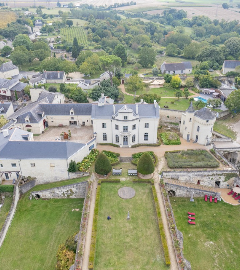 Château de Candes, susprendre le temps entre la Loire et la Vienne
